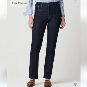 J. Crew Women High-rise Stovepipe Jean in Signature Stretch+